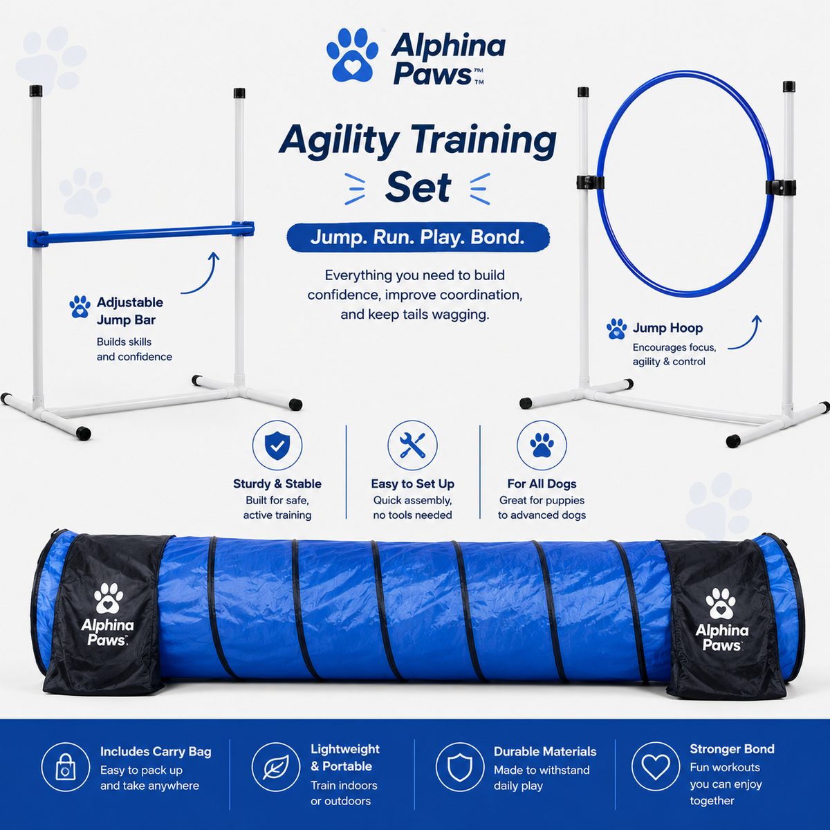 tailsandlove  Agility Training Set